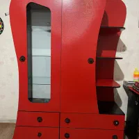 تخت و کمد دومنظوره کودک و نوجوان و میز تحریر|تخت و سرویس خواب|سمنان, |دیوار