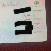 کارت ملی گم کردم