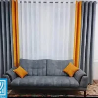 پرده مینیمال پانچ زبرا برازنده|پرده، رانر، رومیزی|اصفهان, برازنده|دیوار