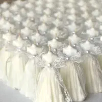 گیفت شمع لباس عروس