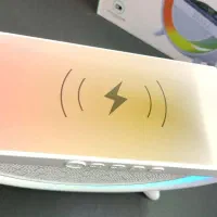 اسپیکر بلوتوثی RGB ، شارژر وایرلس طرح G|پخشکننده همراه|زاهدان, |دیوار