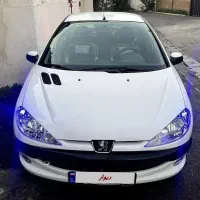 206 اس دی v8 بی رنگ|خودرو سواری و وانت|بابل, |دیوار