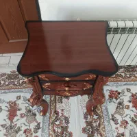 میز تلفن کلاسیک چوبی منبت کاری شده|میز تلفن|پردیس, فاز ۳|دیوار