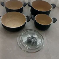 سرویس قابلمه گرانیتی ۷ پارچه مناسب جهیزیه