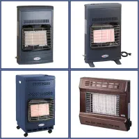 *بخاری بدون دودکش سرامیکی گاز شهری/کپسولی آبسال*