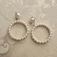 گوشواره مرواریدی شیک