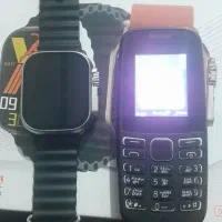 سلام ساعت هوشمند گوشی ساده ۱۰۵ معاوزه با گوشی لمسی