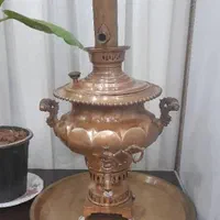 سماور انتیک روسی وزغالی