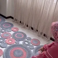 فرشینه مکرومه|فرش|کرج, مهرویلا شمالی|دیوار