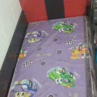 سلام تخت بچه با تشک کاملن سالم بدون شکستگی