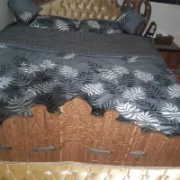 تخت خواب دونفره ام دی اف|تخت و سرویس خواب|کرمانشاه, |دیوار