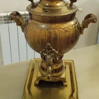 سماور زغالی نو با جنس بسیار عالی انتیک