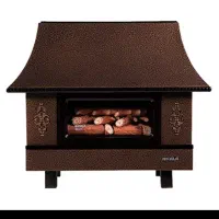 بخاری طرح شومینه نیککالا|بخاری، هیتر، شومینه|ری, علایین|دیوار