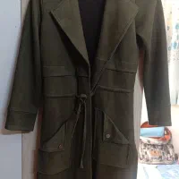 مانتو سوییت سبز زیتونی