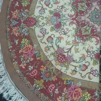 فرش دستبافت دایره ۱/۵×۱/۵ رج ۴۰ طرح علیا اعلا|فرش|تبریز, |دیوار