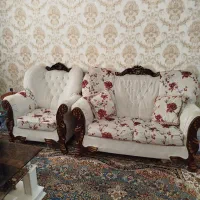 مبل 9 نفره به همراه میز جلو مبلی و عسلی ها|مبلمان خانگی و میز عسلی|محمدشهر, محمدشهر|دیوار