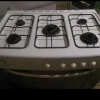 گاز فر پنج شعله مارک تکنو