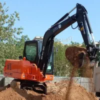 اجاره مینی بیل درکهک وقم روزانه ماهانه