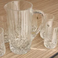 پارچ و لیوان کریستال|ظروف سرو و پذیرایی|سیرجان, |دیوار