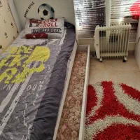 دو تخت یکنفره ومیز|تخت و سرویس خواب|ایلام, |دیوار