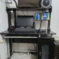 سیستم کامپیوتر ، چاپگر ، میز و صندلی و لوازم جانبی