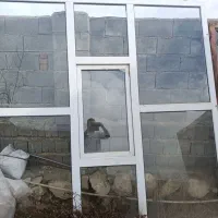 2عدد پنجرە پی وسی دراندازهای مختلف