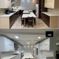 برچسب کابینت،روکش کابینت و کاشی،نصب برچسب کابینت،