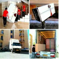 باربری حمل یخچال ساید گاوصندوق کارگر خالی