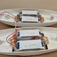 دو عدد قاب لامپ ۴ عددی در حد نو