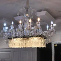 لوستر باکارات تالاری|لوستر و چراغ آویز|خاوران, |دیوار