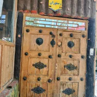 پنجره چوب روسی برای باغ رستوران الاچیغ