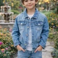 کت و شلوار جین بچگانه نقلی