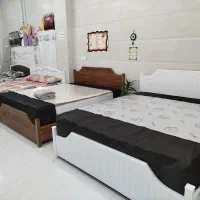 تختخواب دونفره تمام ام دی اف فقط 8 میلیون تومان