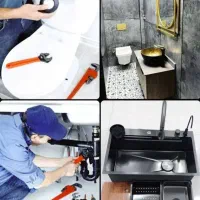 نصب تعمیر شیرالات سینک روشویی فلاشتانک توالت فرنگی