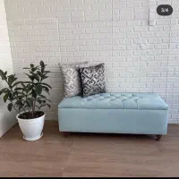 پاف صندوقچه دار و ساده (آزرا)|صندلی و نیمکت|کرج, حسن آباد|دیوار