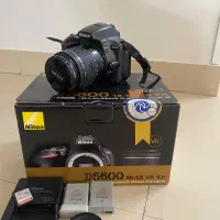 دوربین نیکونD5600 18-55mmبا لنز 18-300 ولنز ۵۰|دوربین عکاسی و فیلم‌برداری|تهران, شهرک امام خمینی|دیوار