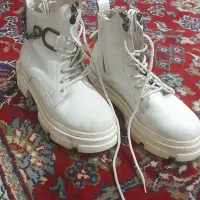 نیم بوت زنانه، سفیدرنگ،سایز39|کیف، کفش، کمربند|ارومیه, |دیوار