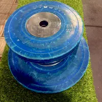 یک جفت صفحه کراس فیت و وزنه برداری