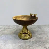 سرویس پنج تیکه چوبی گنجشک|ظروف سرو و پذیرایی|قم, عربستان|دیوار