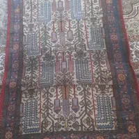 دو عدد قالیچه ای دستباف قدیمی یک در یک و نیم|فرش|کرمانشاه, |دیوار