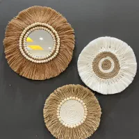 دیوارکوب مکرومه