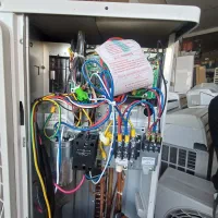 دوعدد کولر گازی هایسنس اکبند ایستاده 36000 اماراتی|کولر گازی و فن‌کوئل|تهران, خلیج فارس|دیوار