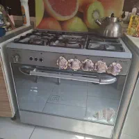 اجاق گاز طرح فر مارک تکنو تمیز سالم