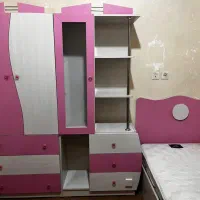 تخت کمد کودک|تخت و سرویس خواب|شیراز, گلشن|دیوار