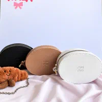 کیف تخم مرغی مدل miu miu