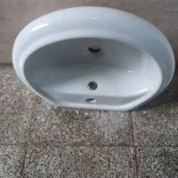 روشویی با پایه سیفون کامل