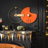 چوبی فلزی ساعت دیواری مدرن با ضمانت|ساعت دیواری و تزئینی|شیراز, شهرک امام حسن|دیوار