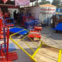چهار چرخ گاری حمل بار دستی باربر ثابت گردان.تولیدی