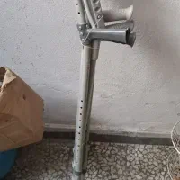 عصا ارنجی تقریبن نو و واکر از جنس خوب