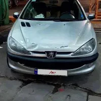 ۲۰۶ نقره ای تیپ ۲ مدل ۸۲|خودرو سواری و وانت|زنجان, |دیوار